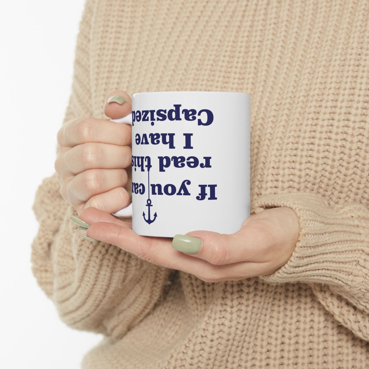 I Have Capsized Funny Boat Mug