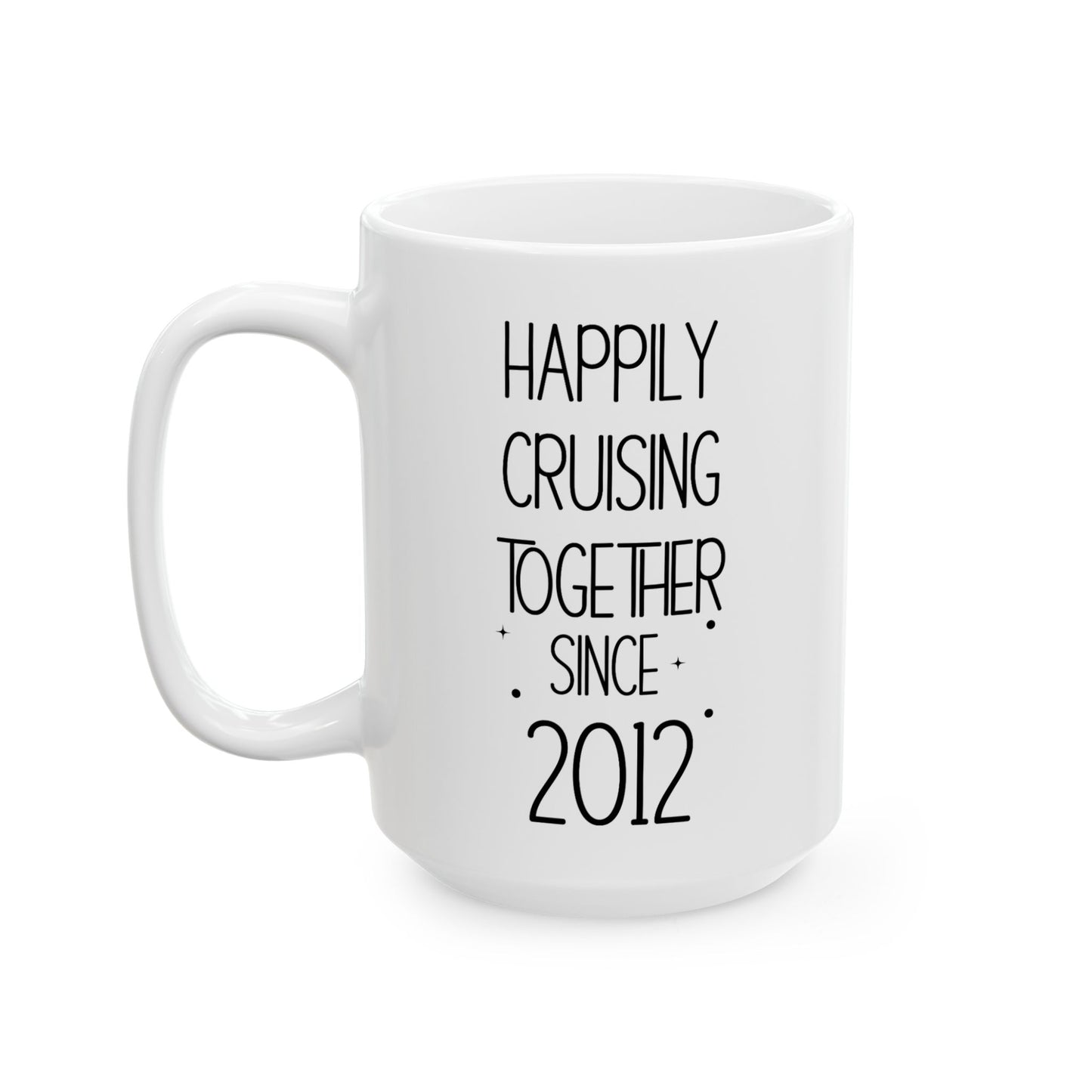 Happily Cruising Personalized Mug