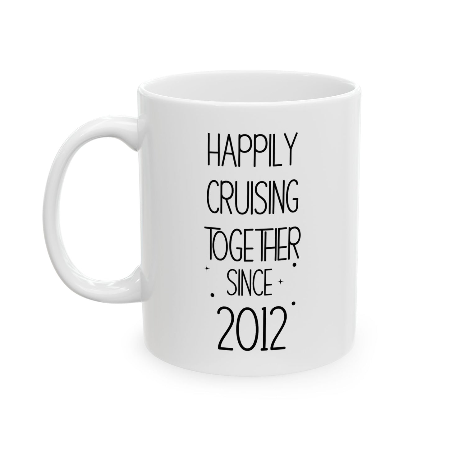 Happily Cruising Personalized Mug