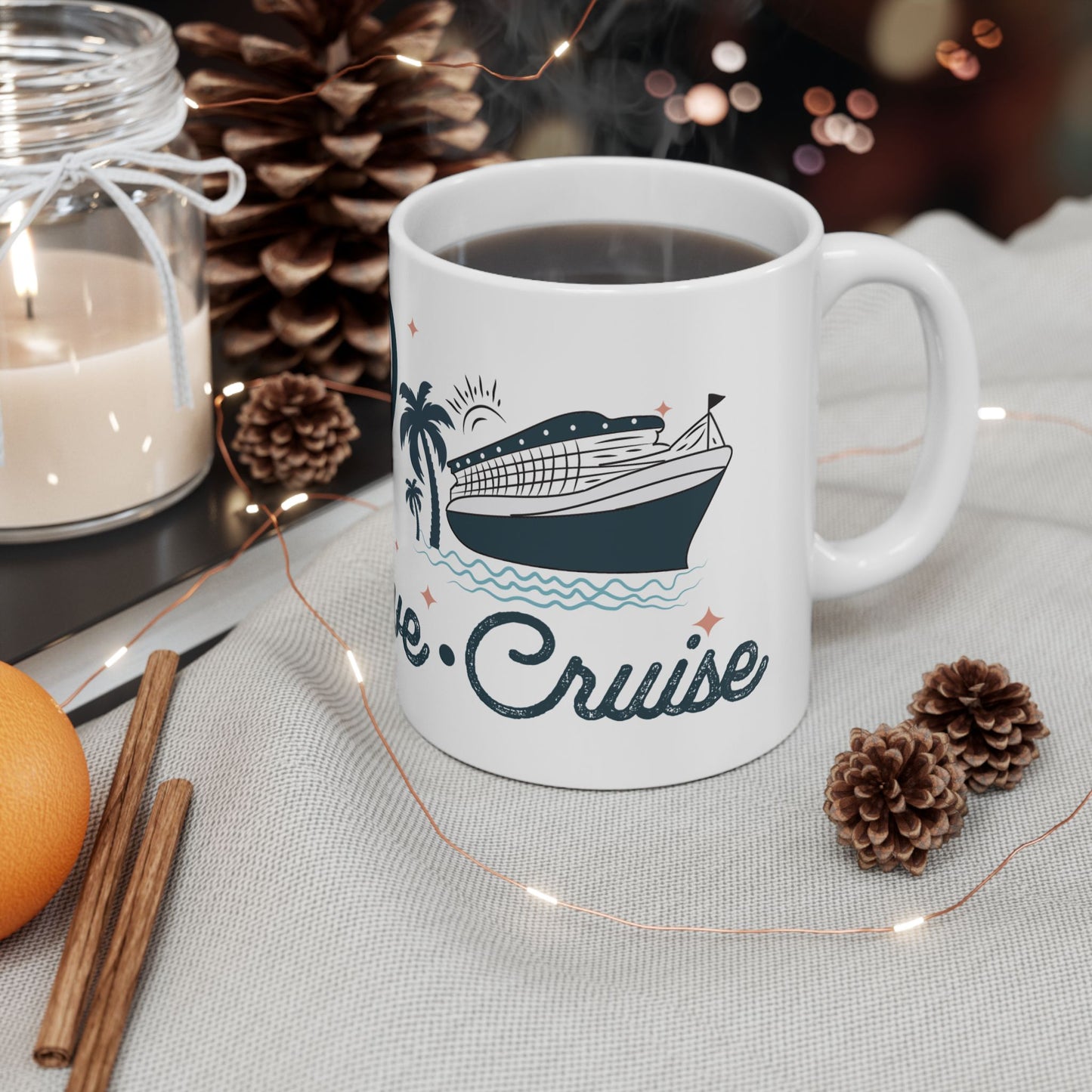 Peace Love Cruise Mug