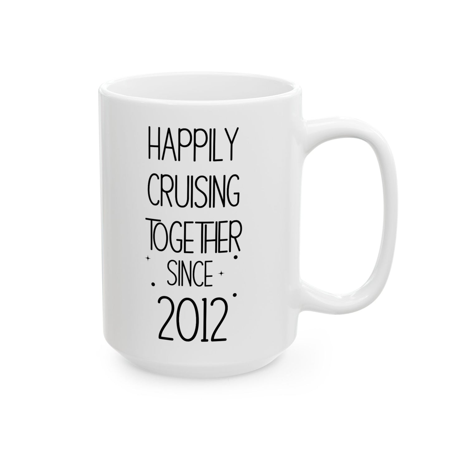 Happily Cruising Personalized Mug