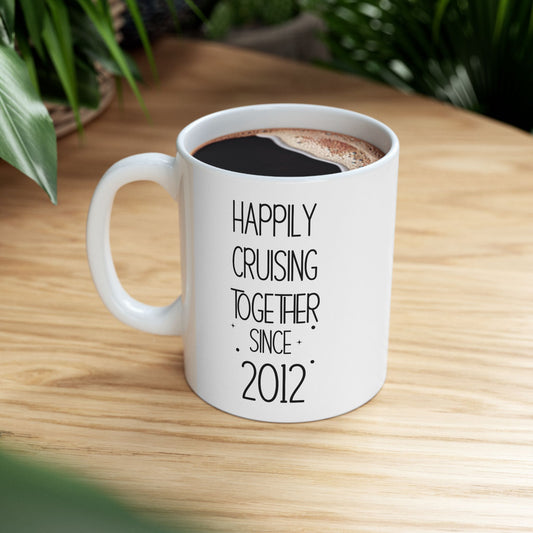 Happily Cruising Personalized Mug