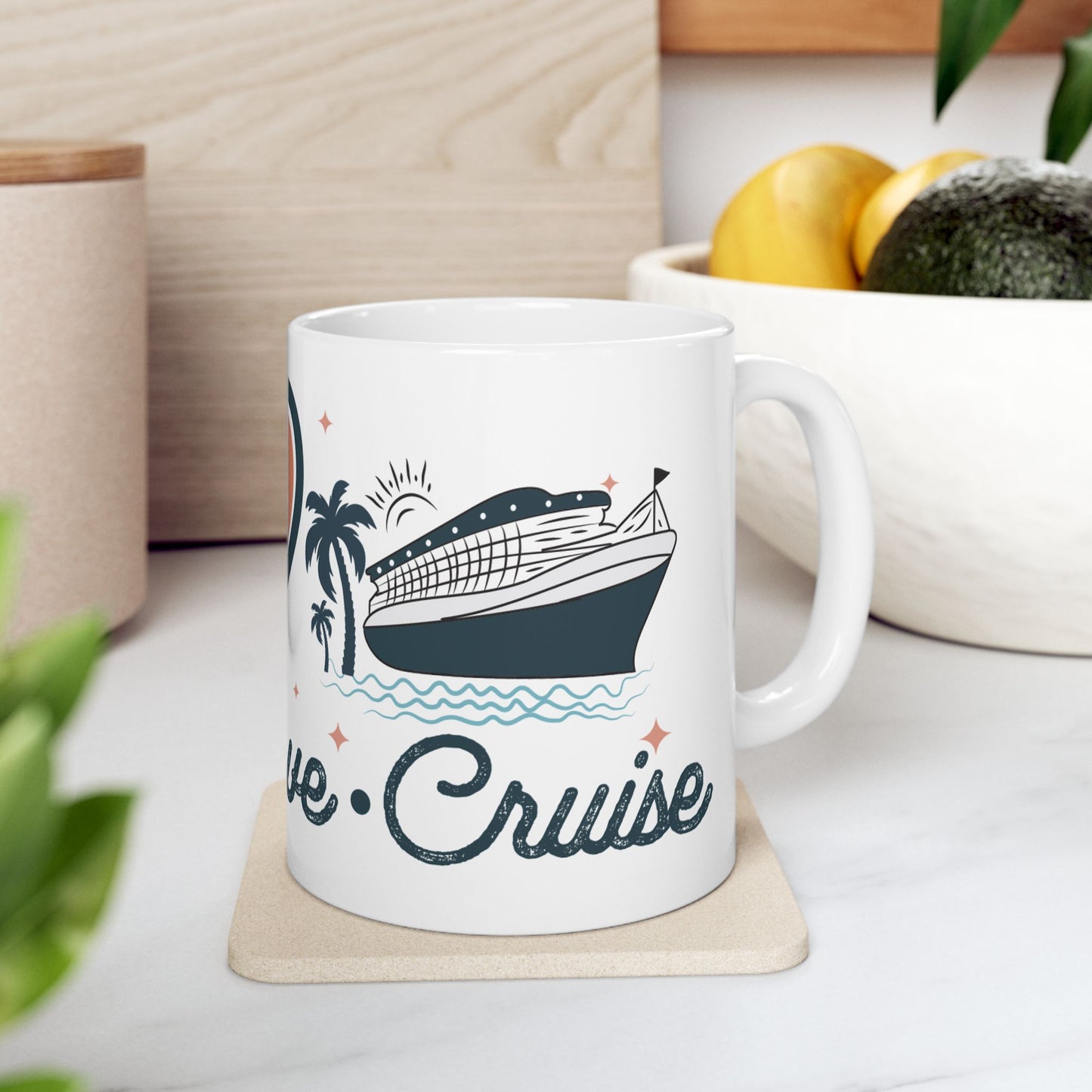 Peace Love Cruise Mug