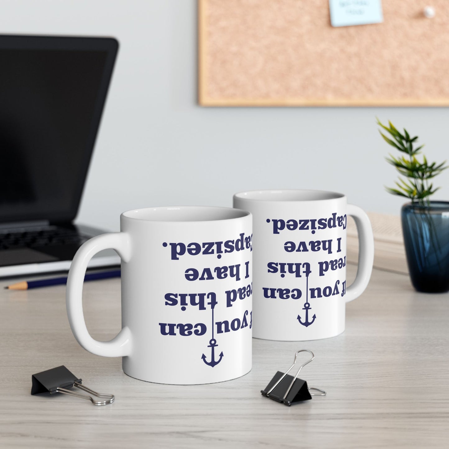 I Have Capsized Funny Boat Mug