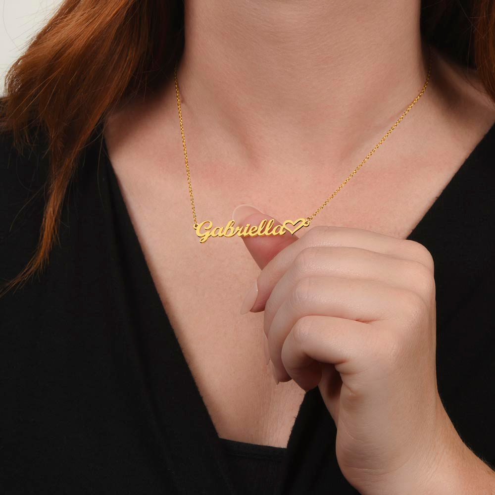 Personalized for Wife - Your Love is My Lighthouse - Name Necklace