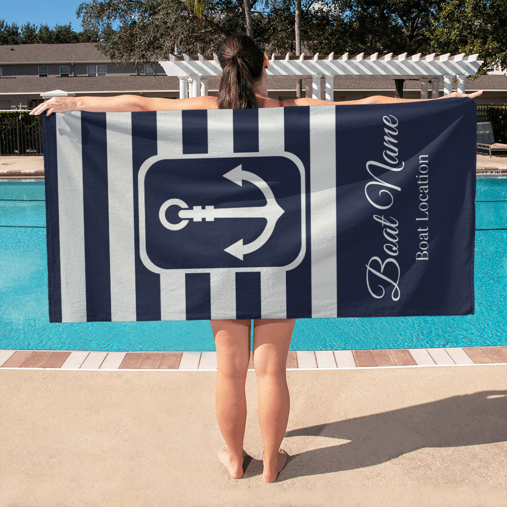 Personalized Boat Towel
