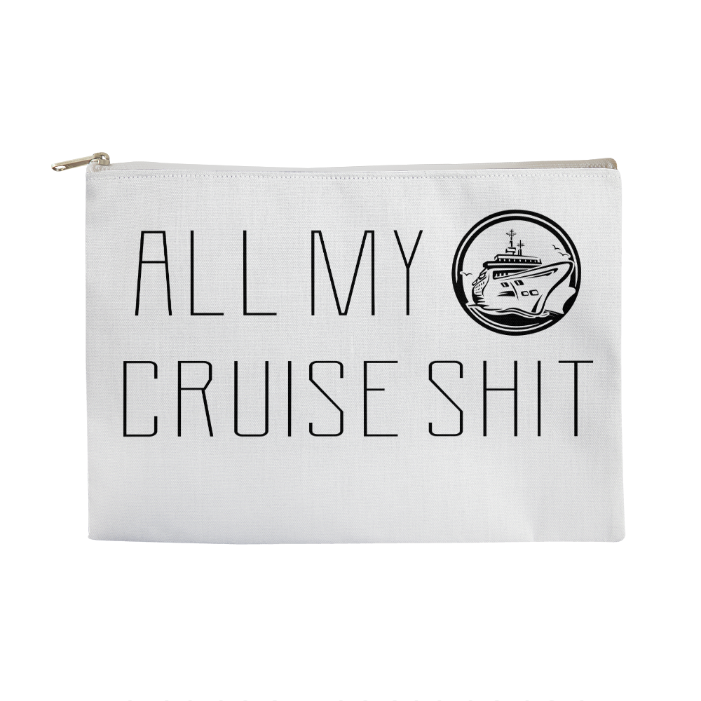 All My Cruise Shirt Large Pouch