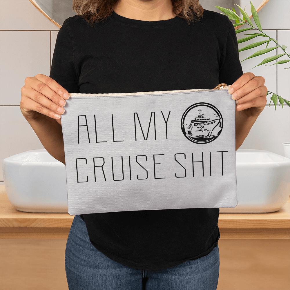 All My Cruise Shirt Large Pouch