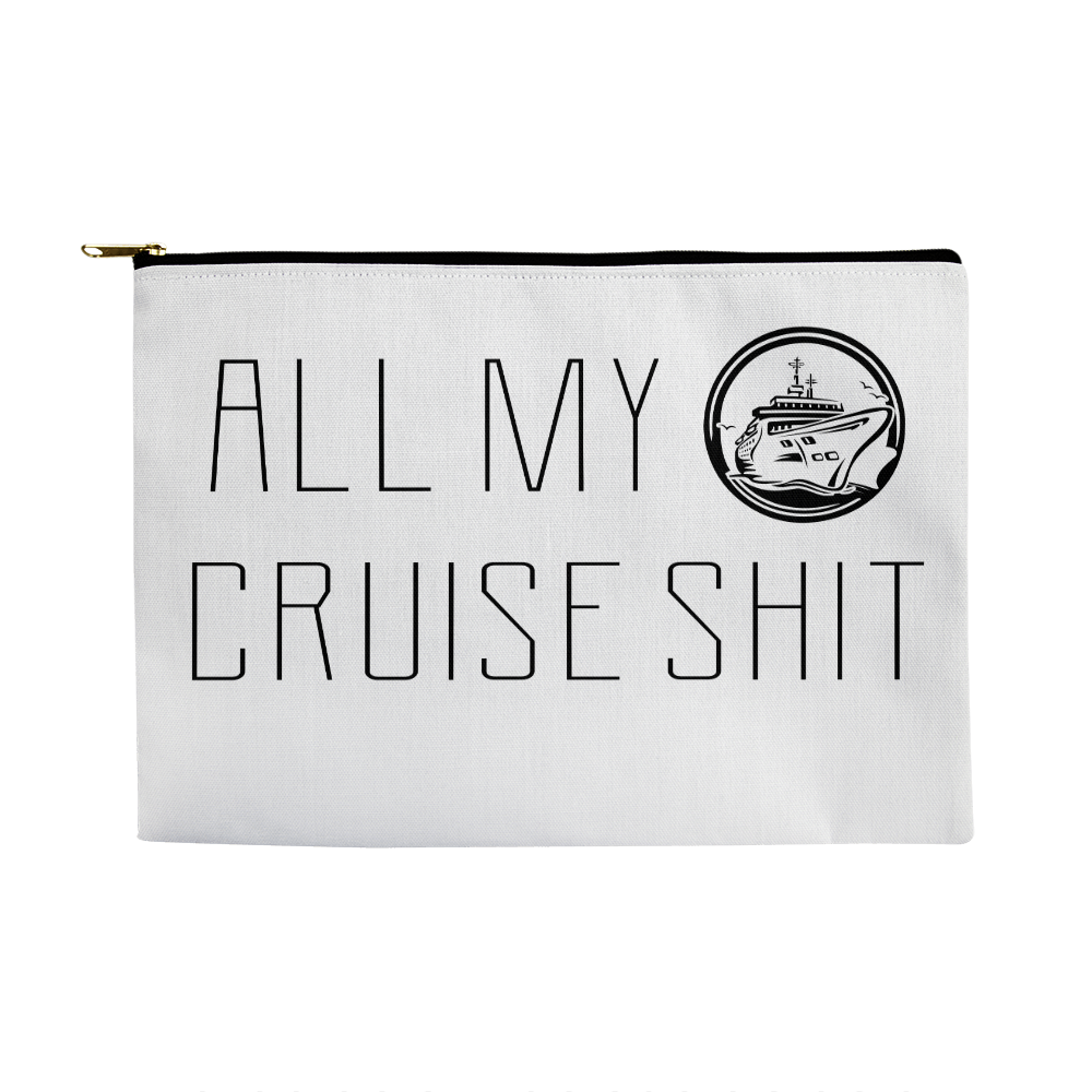 All My Cruise Shirt Large Pouch