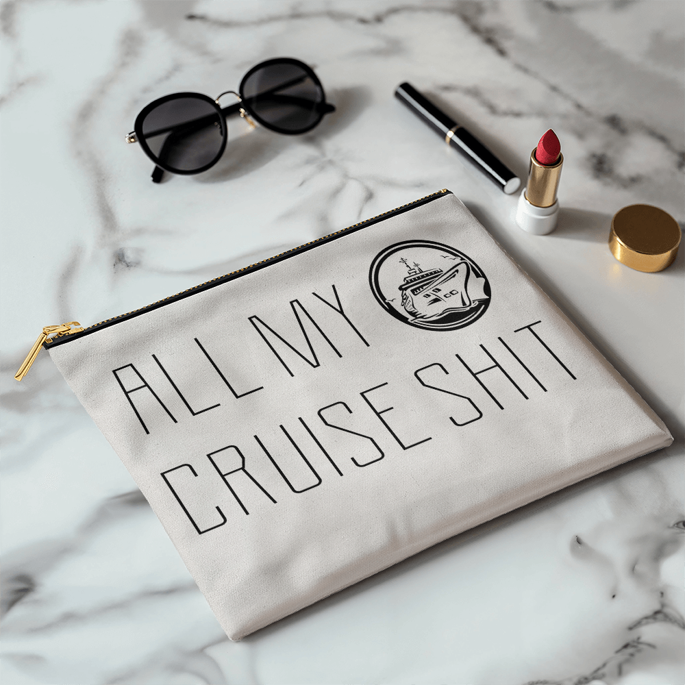 All My Cruise Shirt Large Pouch