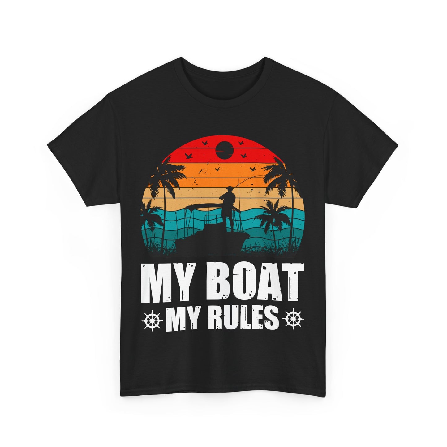My Boat, My Rules Shirt - Perfect for Boat Lovers & Summer Vibes