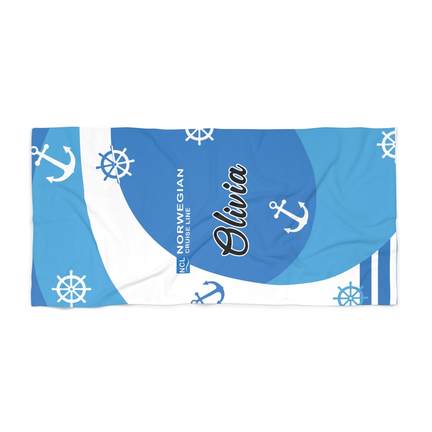 Personalized NCL Cruise Beach Towel