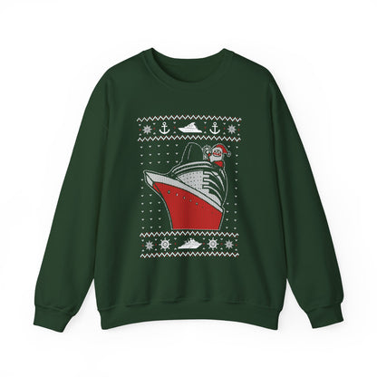 Cruising Santa Ugly Christmas Sweater
