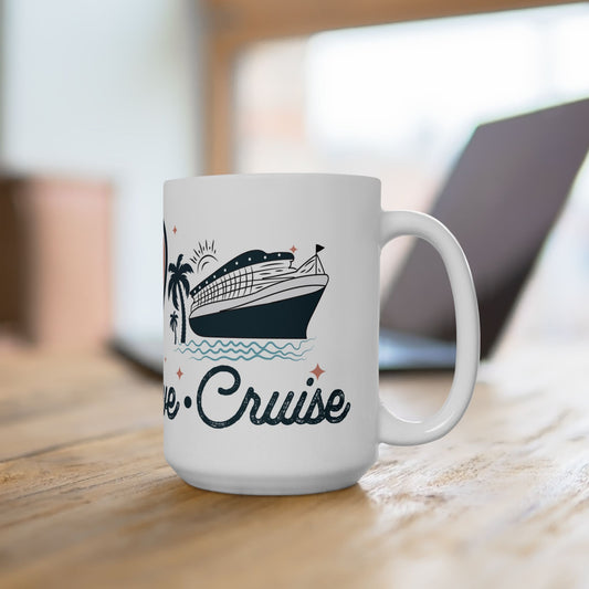 Peace Love Cruise Mug