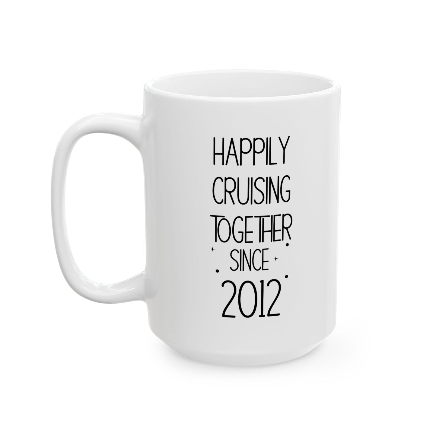 Personalized Happily Cruising Cruise Mug