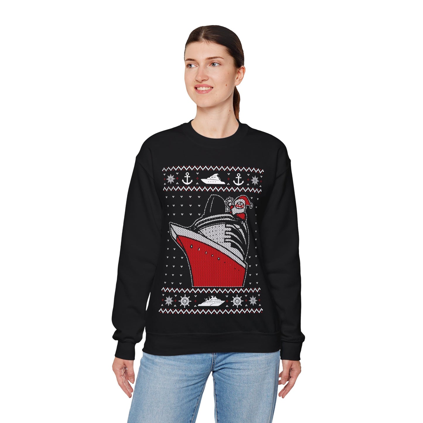 Cruising Santa Christmas Sweater