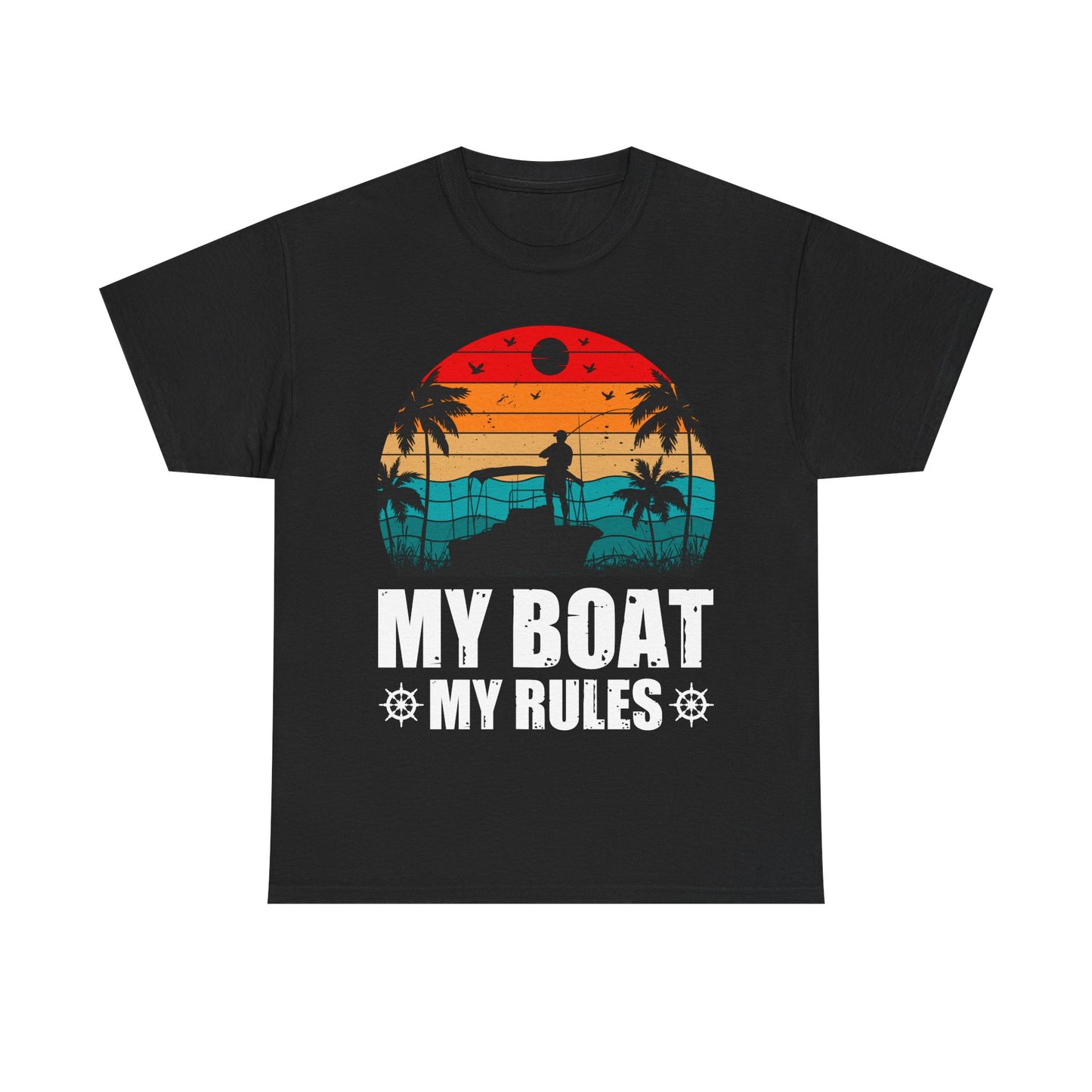 My Boat, My Rules Shirt - Perfect for Boat Lovers & Summer Vibes