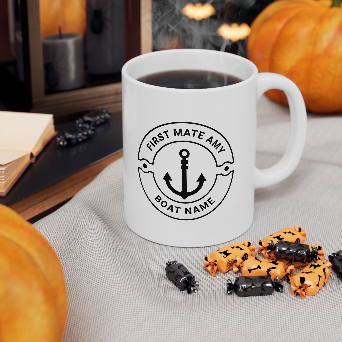 Personalized Boat First Mate Mug