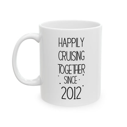 Happily Cruising Personalized Mug