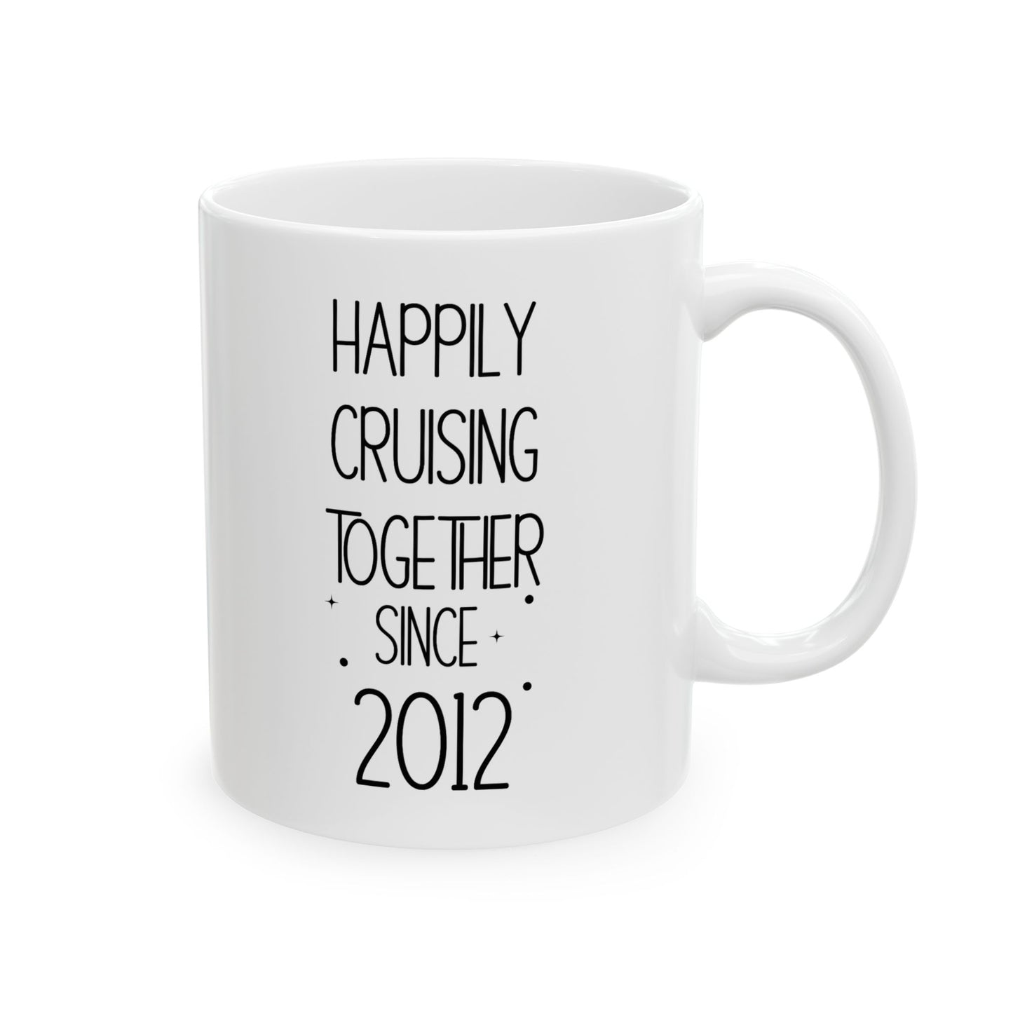 Happily Cruising Personalized Mug