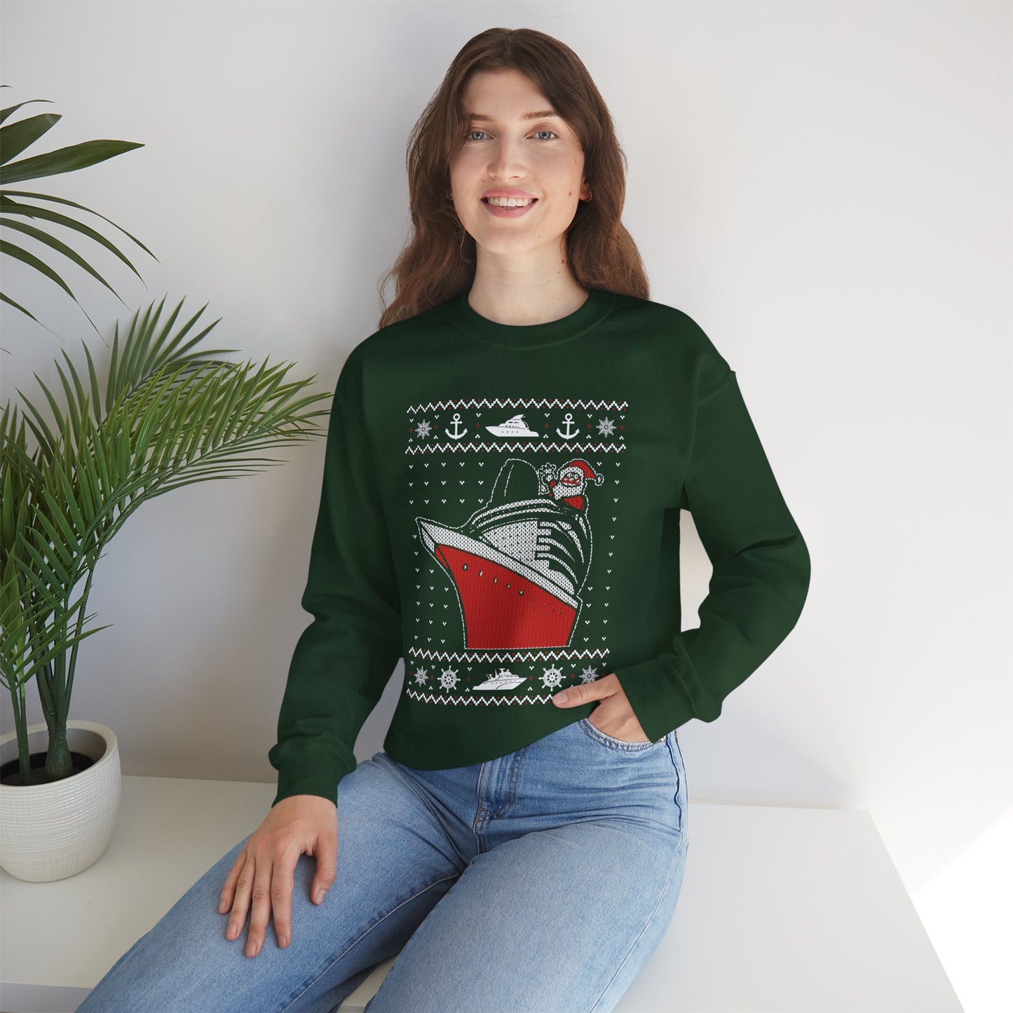 Cruising Santa Ugly Christmas Sweater