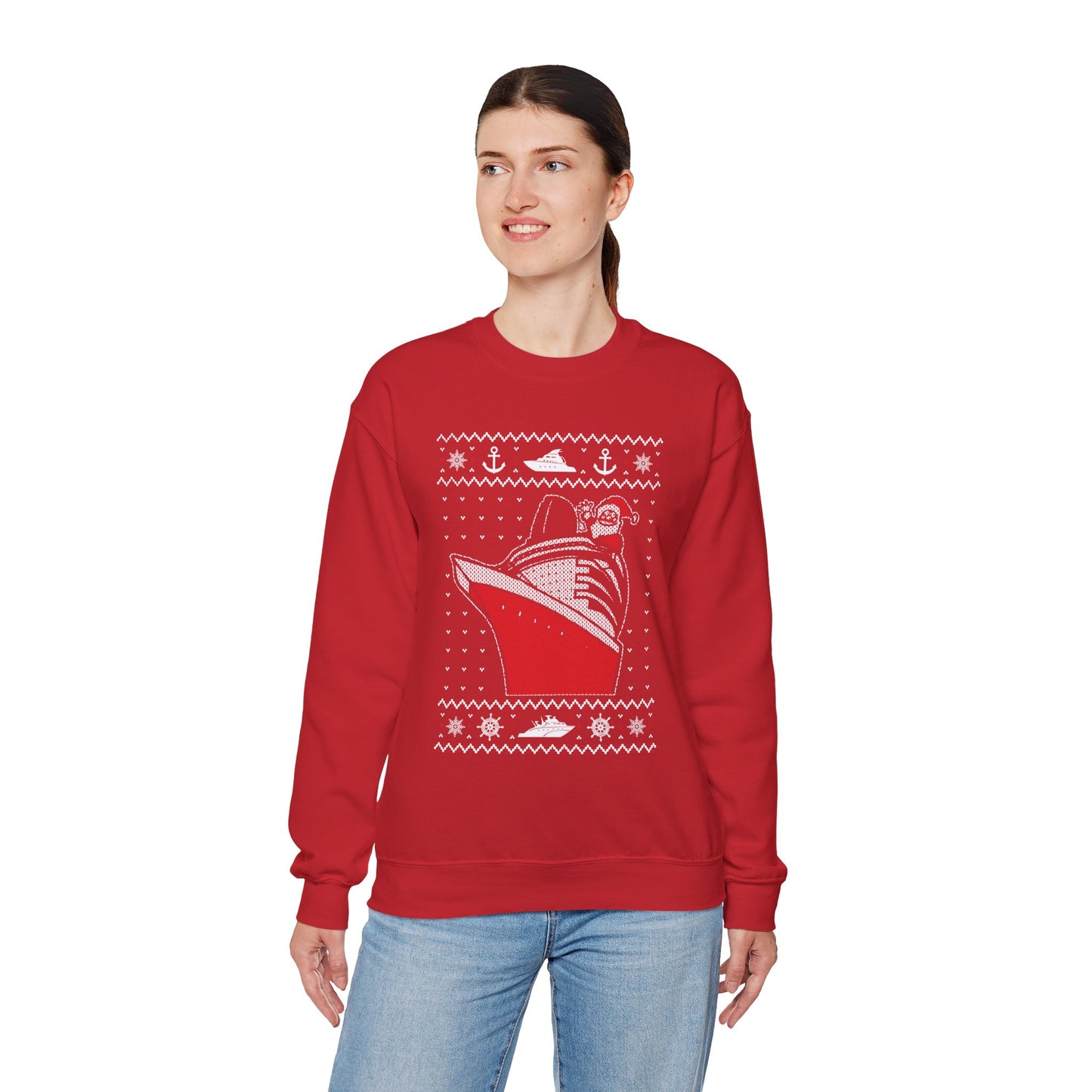 Cruising Santa Ugly Christmas Sweater