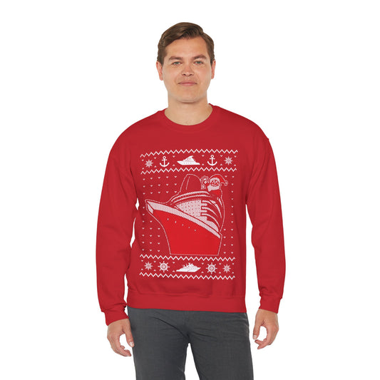 Cruising Santa Christmas Sweater