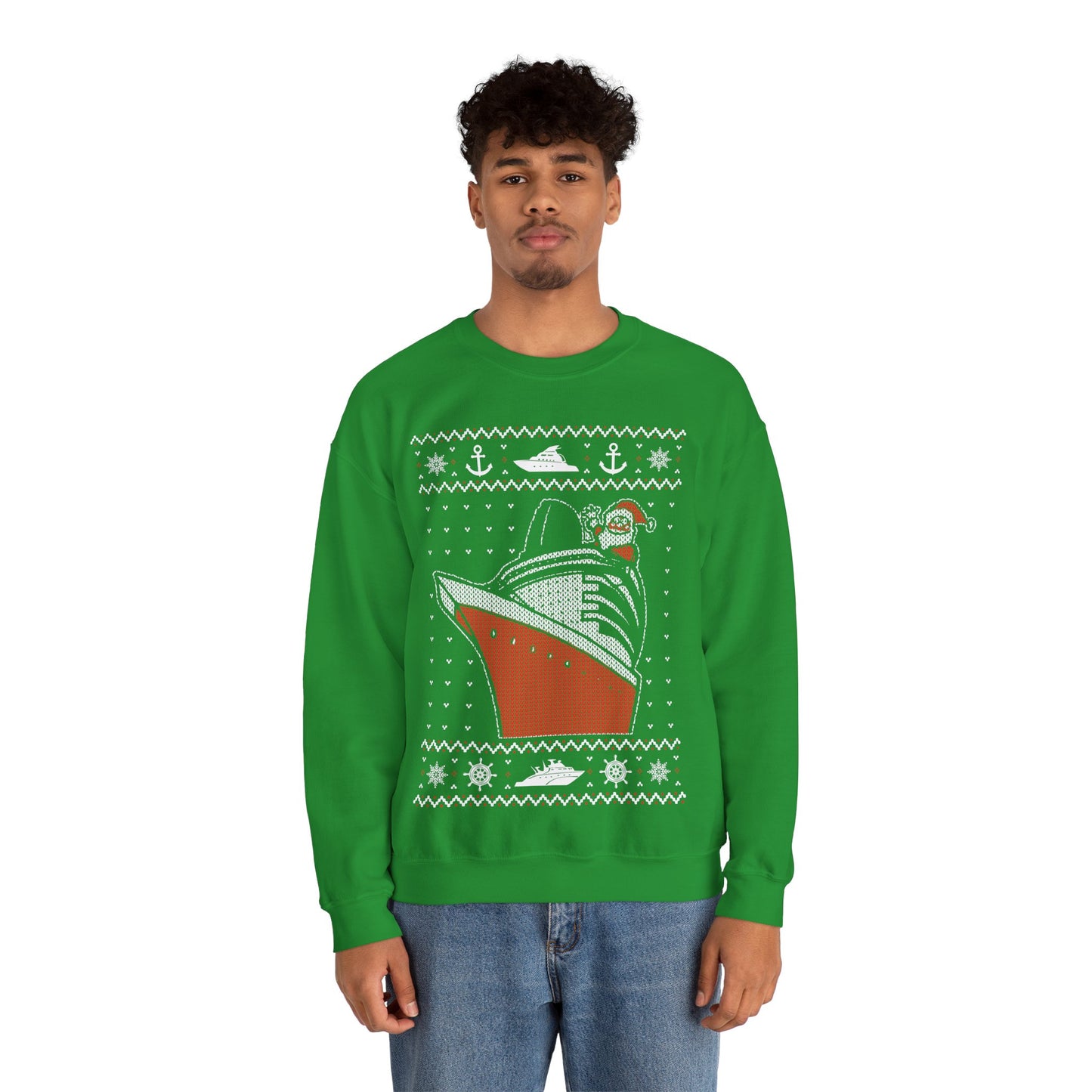 Cruising Santa Christmas Sweater