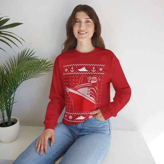 Cruising Santa Christmas Sweater