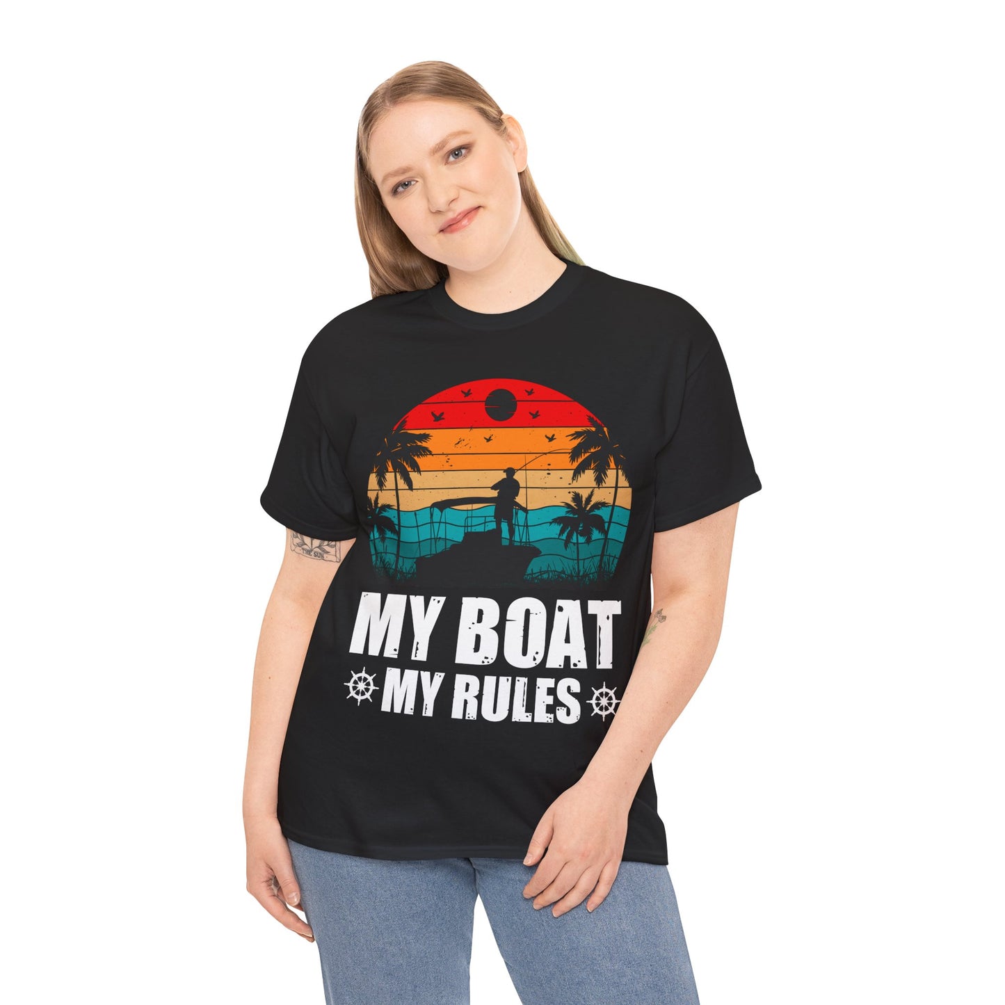 My Boat, My Rules Shirt - Perfect for Boat Lovers & Summer Vibes