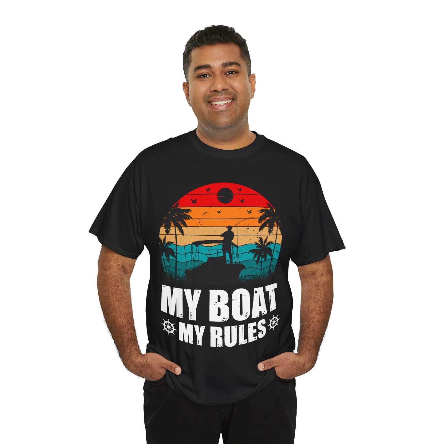 My Boat, My Rules Shirt - Perfect for Boat Lovers & Summer Vibes