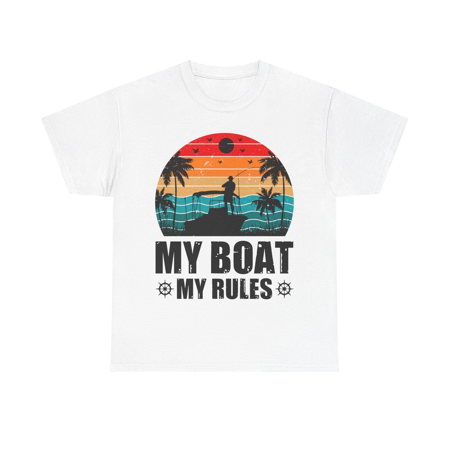 My Boat, My Rules Shirt - Perfect for Boat Lovers & Summer Vibes