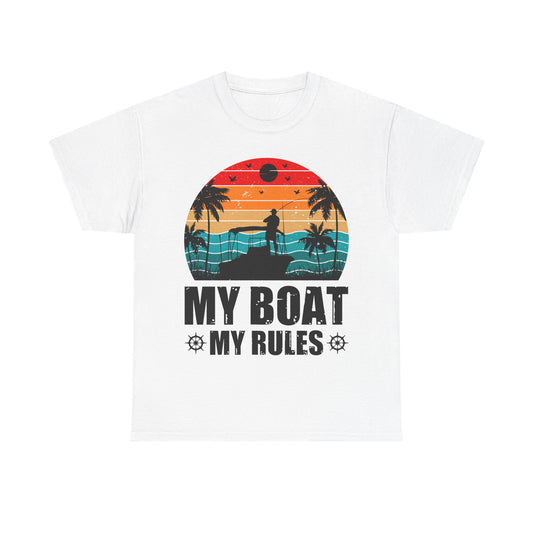 My Boat, My Rules Shirt - Perfect for Boat Lovers & Summer Vibes