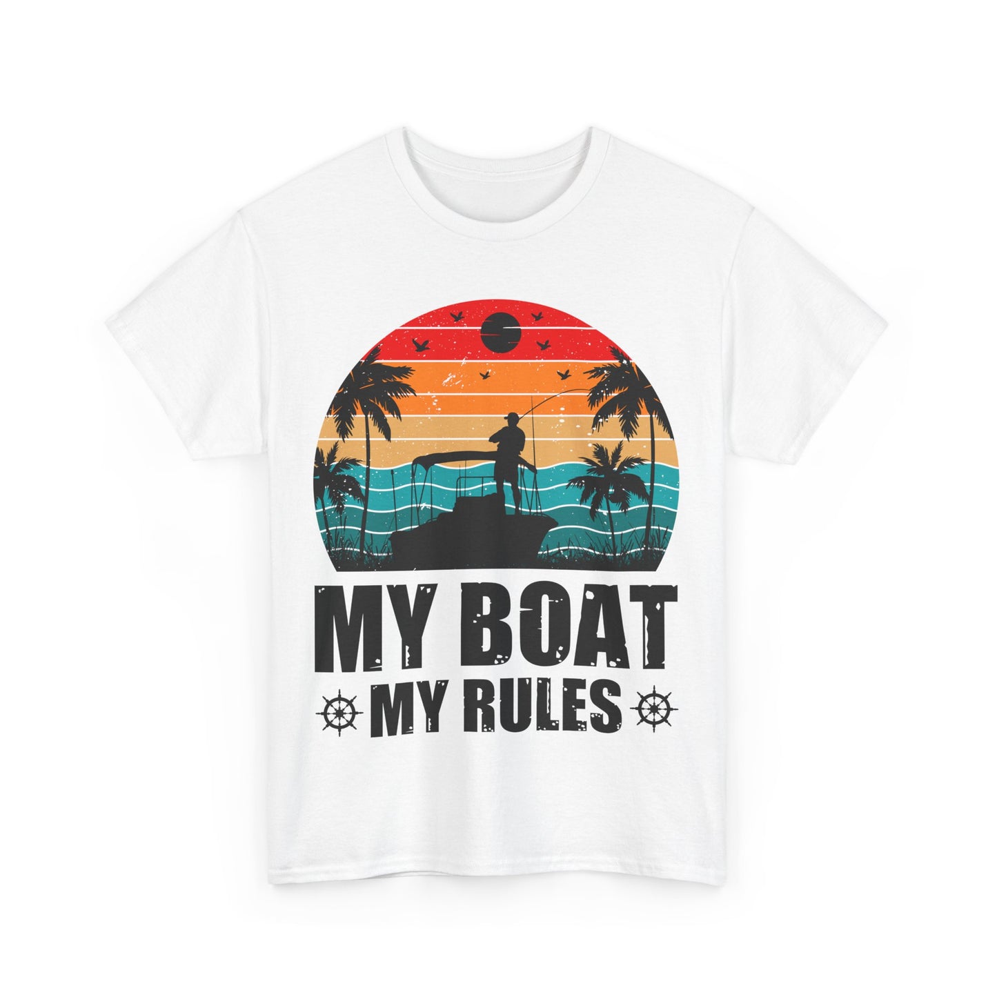 My Boat, My Rules Shirt - Perfect for Boat Lovers & Summer Vibes
