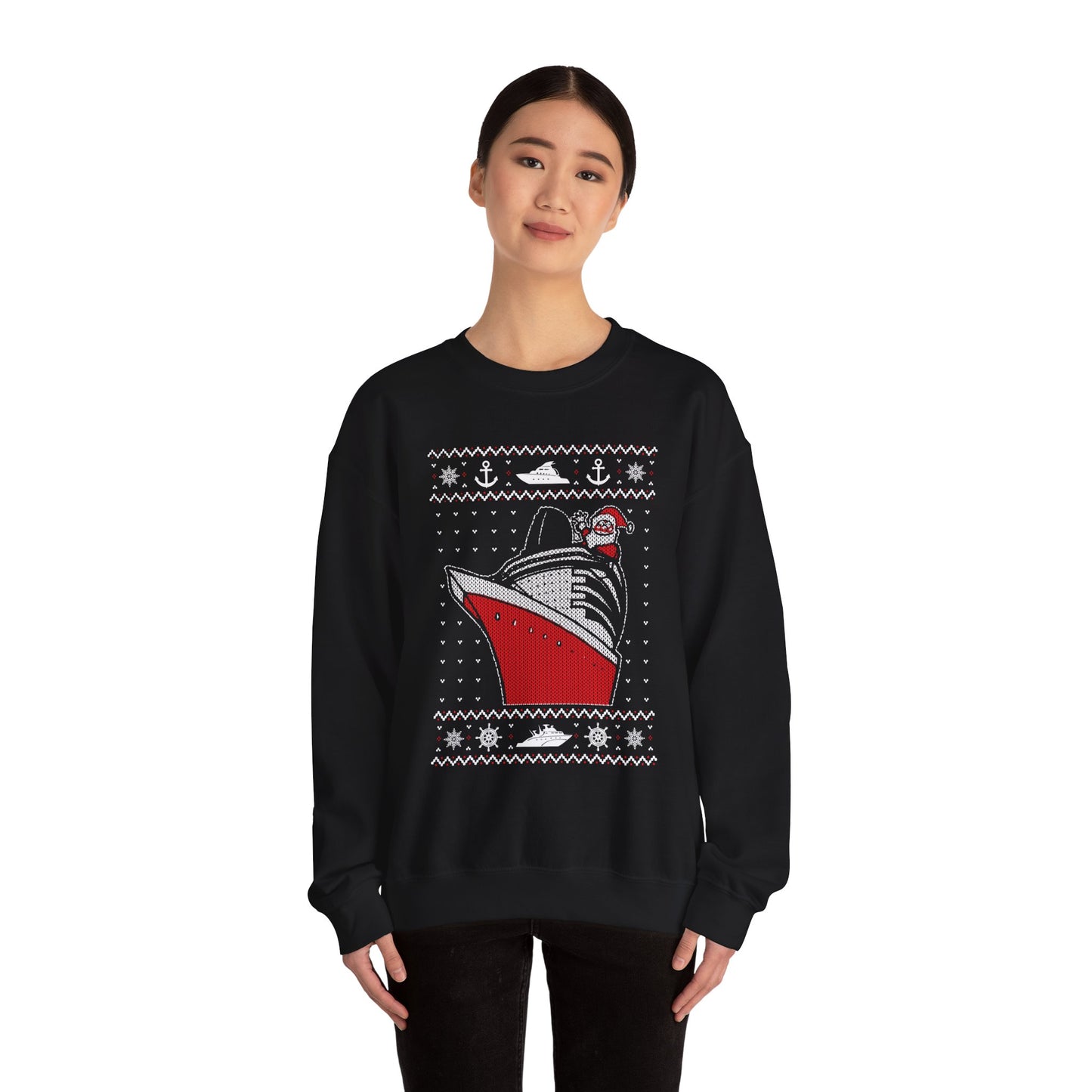 Cruising Santa Ugly Christmas Sweater