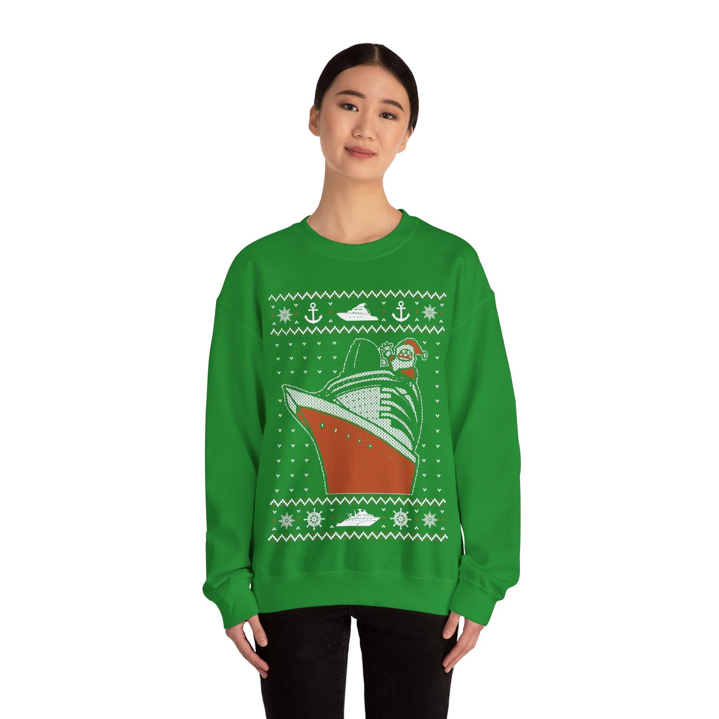 Cruising Santa Christmas Sweater