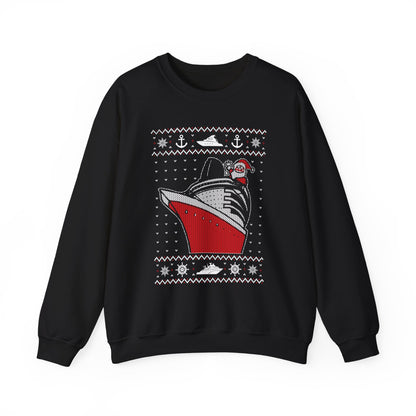 Cruising Santa Ugly Christmas Sweater
