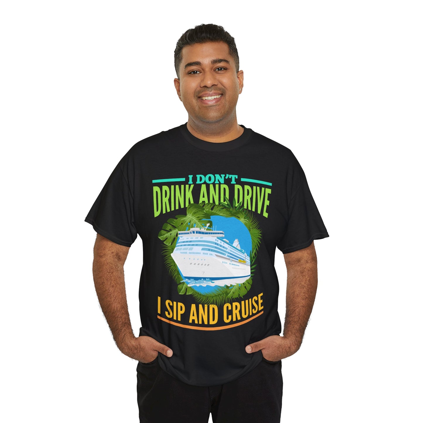 Sip and Cruise Funny Cruise Shirt