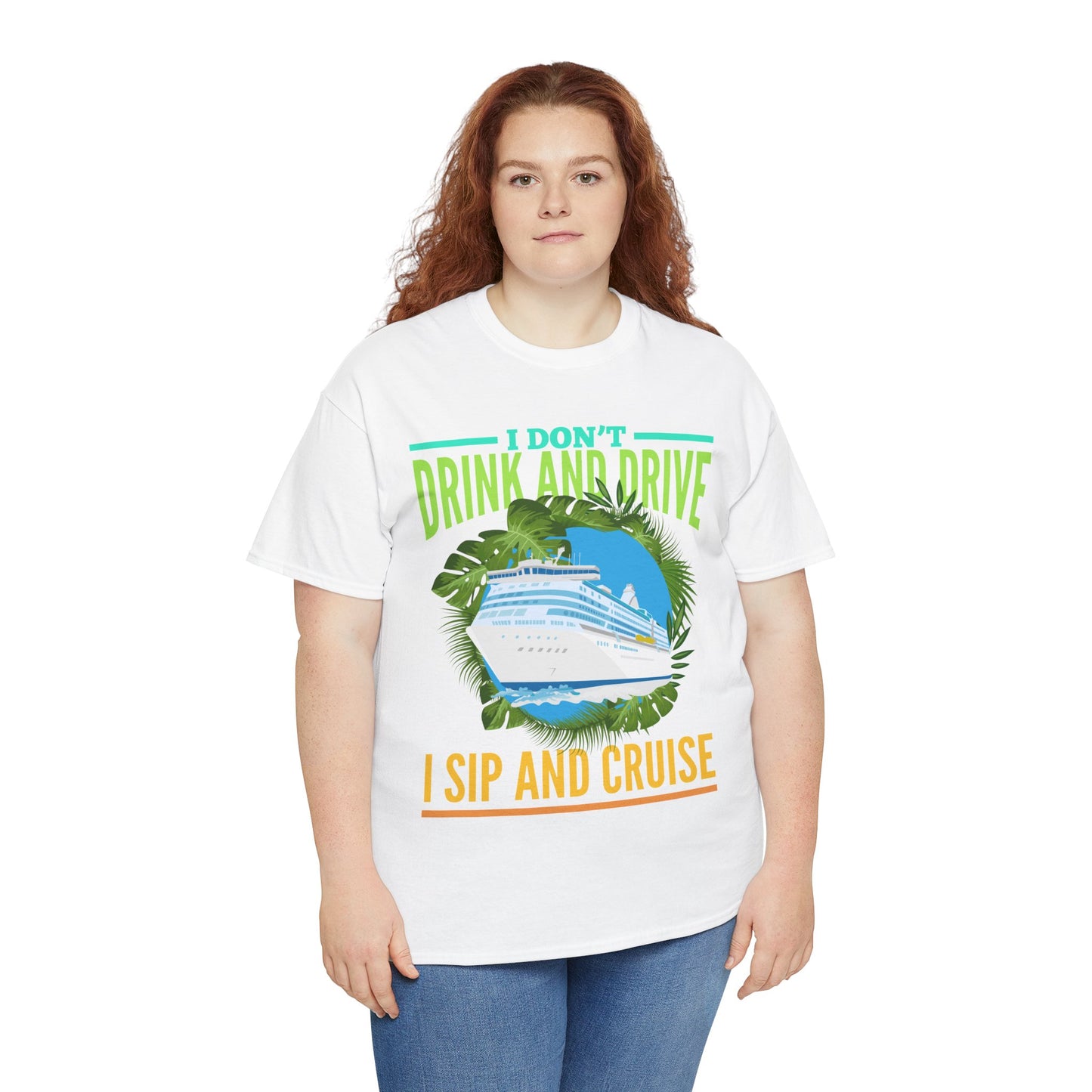 Sip and Cruise Funny Cruise Shirt
