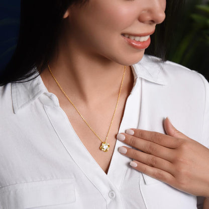 Personalized for Mother's Day - Captain of My Heart - Ocean Drop Necklace