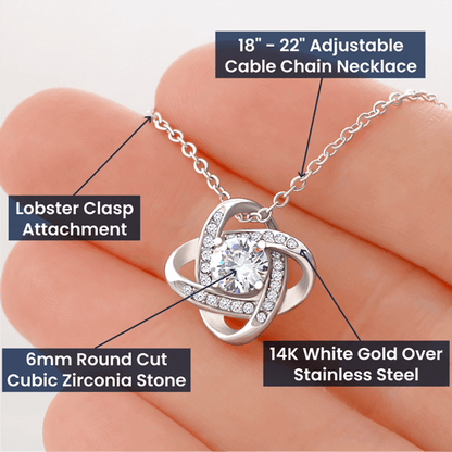 Personalized for Mother's Day - Captain of My Heart - Ocean Drop Necklace