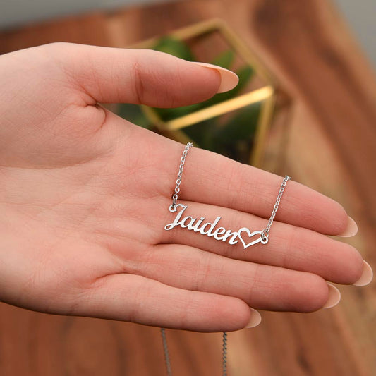 Personalized for Wife - Your Love is My Lighthouse - Name Necklace
