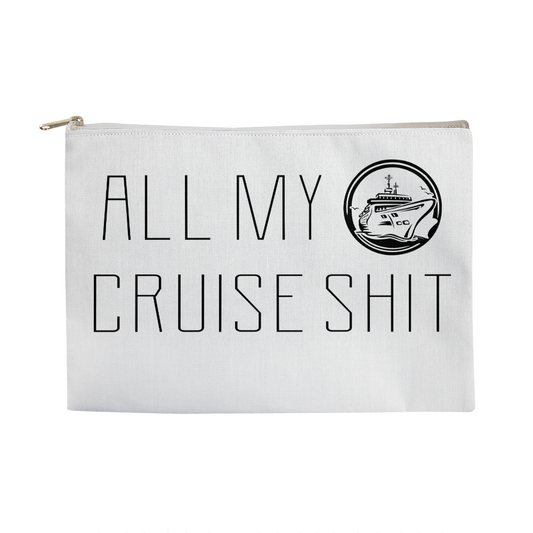 All My Cruise Shirt Large Pouch