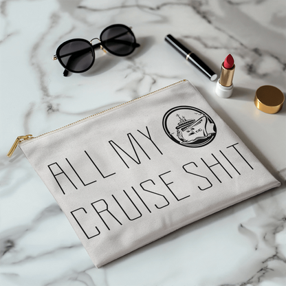 All My Cruise Shit Travel Pouch