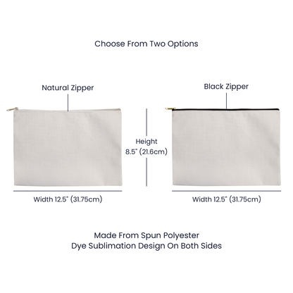 Personalized It's Cruise Time Beach Bachelorette Large Pouch