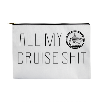 All My Cruise Shirt Large Pouch