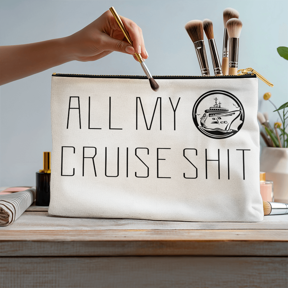 All My Cruise Shirt Large Pouch